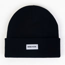 Miss Kick Beanie Hat - Black