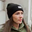 Miss Kick Beanie Hat - Black