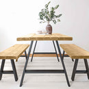 Rustic Bench | A-Frame