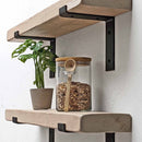 Shabby Chic Lipped Bracket Shelf | 15cm Depth