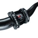 P-dent carbon bar and stem set 25mm rise