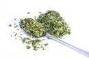 JUX food freeze dried Parsley on a teaspoon