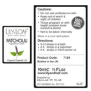 Patchouli Organic Essential Oil