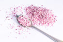 JUX food freeze dried Red Onion on a teaspoon