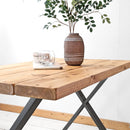 Rustic Furniture Set | X Frame