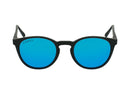 Black Round Polarised Sunglasses