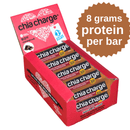 Chia Charge Bars White Choc & Raspberry / Peanut Butter & Choc Chip Protein Bites 50g - 10+2 Free