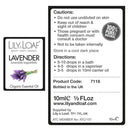 Lily & Loaf - Lavender 10ml (Organic) - Essential Oil