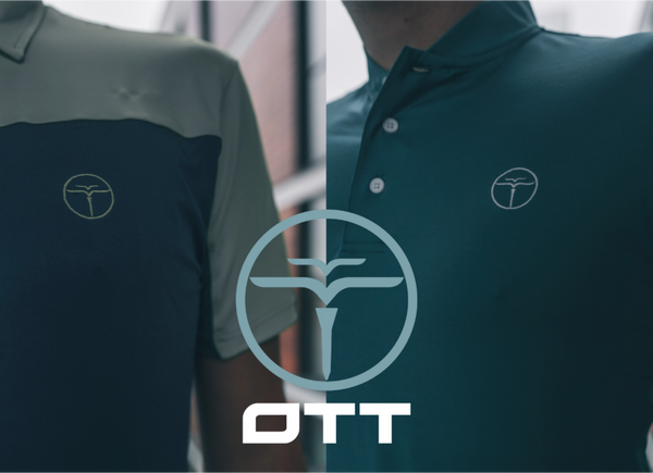 Off The Tee on Alvio  - 2 Off the Tee tshirts in blue and teal with the Off the Tee logo on top