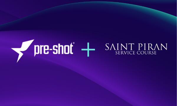 Pre-shot + Saint Piran Service Course partner on alvio 