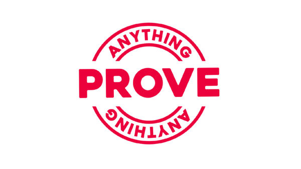 Prove Anything logo on the Alvio Platform 