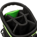 CB2 Lightweight Cart Bag - Black/Green
