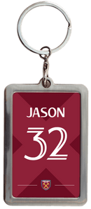 Metal Classic Keyring Nickel