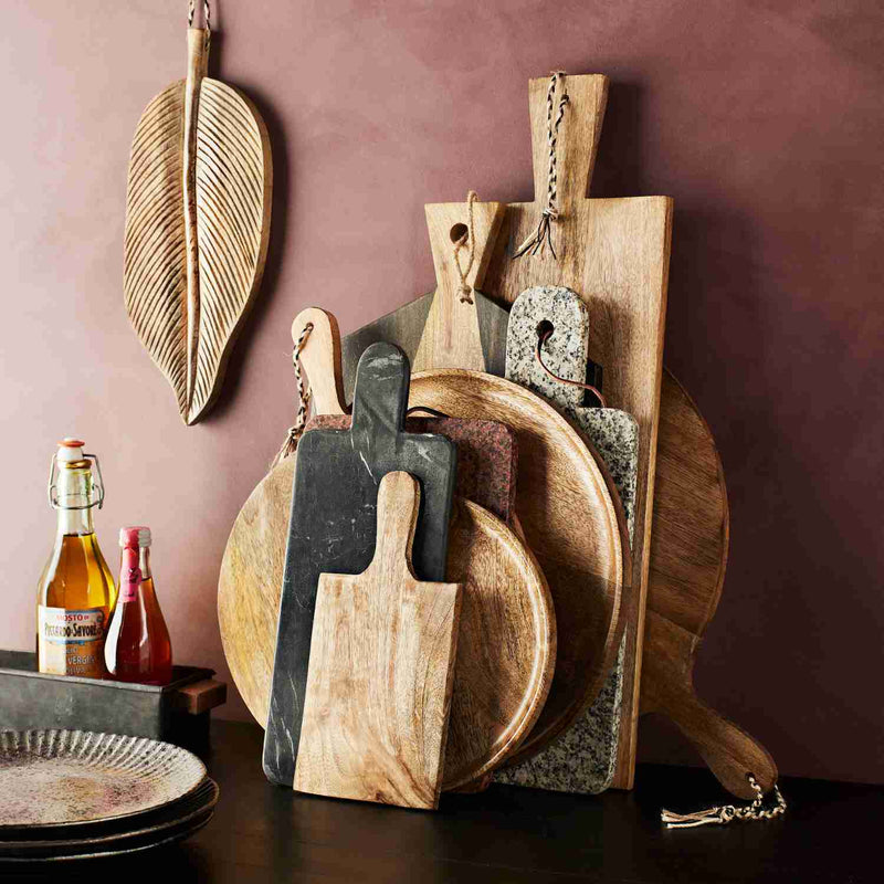Natural Chopping Board | Round