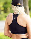 Black/grey DUO Sports Bra