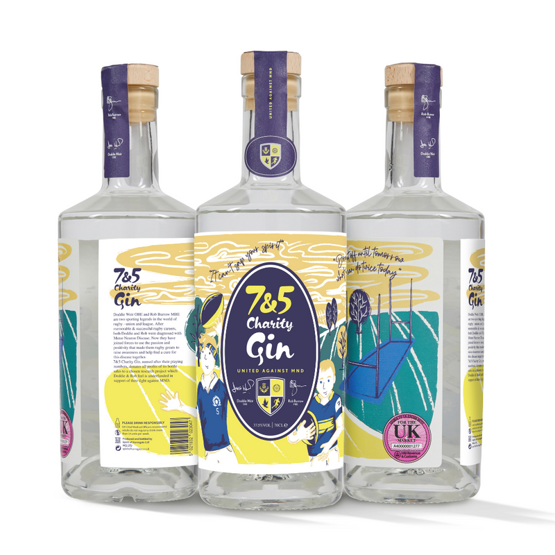 Doddie Weir &amp; Rob Burrow's 7&amp;5 Charity Gin