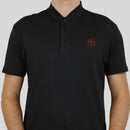 Collarless Black Polo Innovator