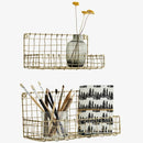 Brass Wire Shelves