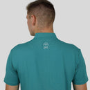 Collarless Teal Polo Innovator