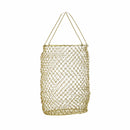 Hanging Brass Wire Basket