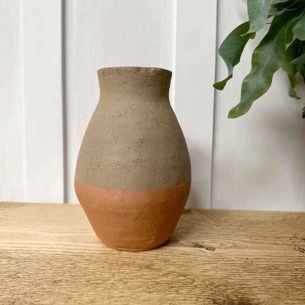 Terracotta Vase | Two Tone