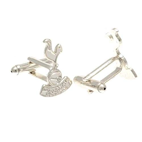 Tottenham Hotspur F.C. Silver Plated Cufflinks CR Official Merchandise