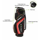 CB3 Deluxe Golf Cart Bag - 14 Way Divider - Black/Grey