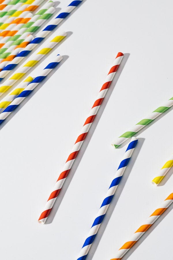 Paper Drinking Straws (50 pieces)