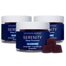 3-Pack of 750mg Serenity CBD Sleep Gummies - Blueberry