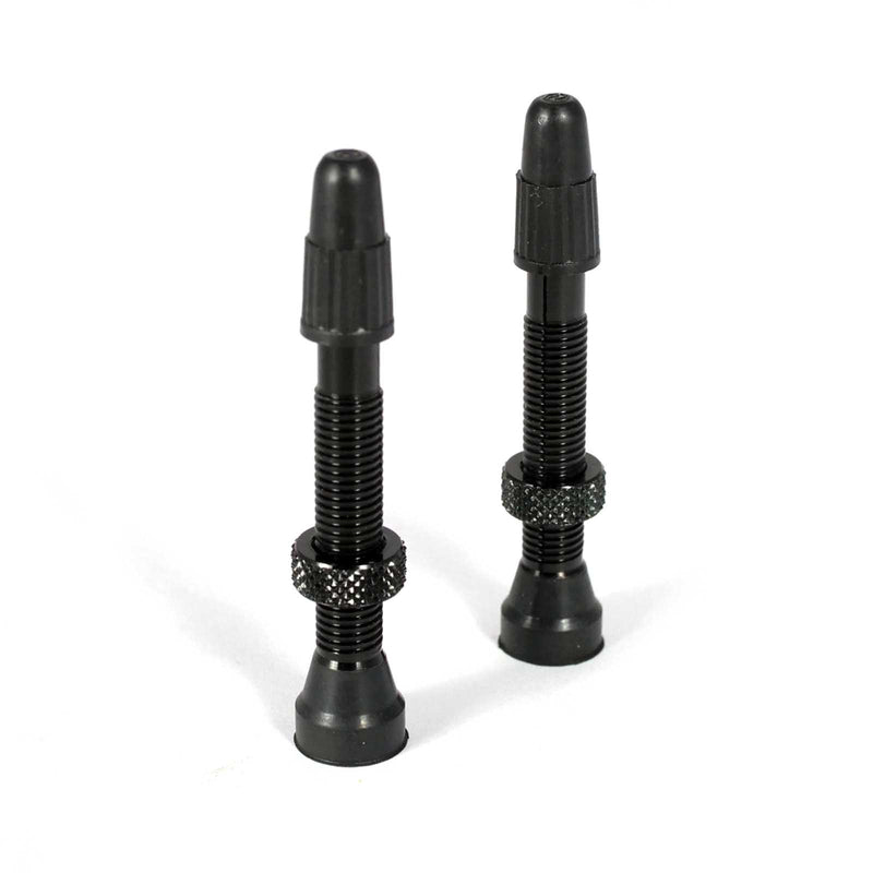 Tubeless Valves Pair 40mm Alloy