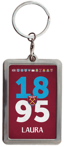 Metal Classic Keyring Nickel