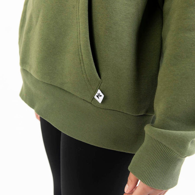 Women MSCK Hoodie Khaki