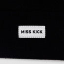 Miss Kick Beanie Hat - Black