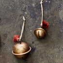 Hanging Gold Bells - Set of 2