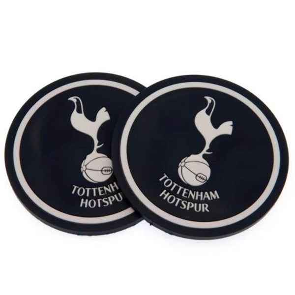 Tottenham Hotspur F.C. 2pk Coaster Set,Black