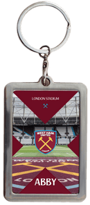 Metal Classic Keyring Nickel