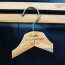 Best Seller - Personalised 'Prom Night' Coat Hanger - Tie Design