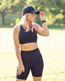Black/grey DUO Sports Bra