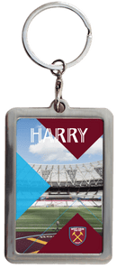 Metal Classic Keyring Nickel