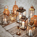 Antique Brass Lantern | Square