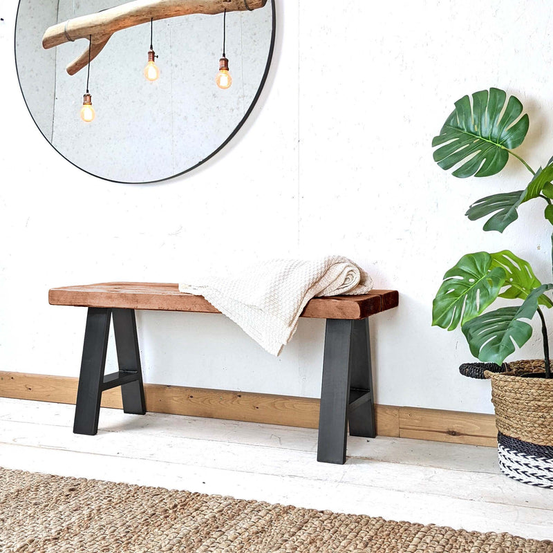Rustic Bench | A-Frame