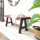 Rustic Bench | A-Frame