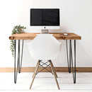 Rustic Office Desk | Hairpin Leg