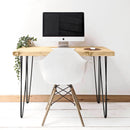 Rustic Office Desk | Hairpin Leg