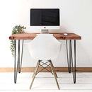 Rustic Office Desk | Hairpin Leg
