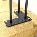 Rustic Bench | Hairpin Leg