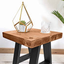 Rustic Side Table | A-Frame