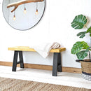 Rustic Bench | A-Frame