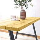 Rustic Kitchen Table | A-Frame