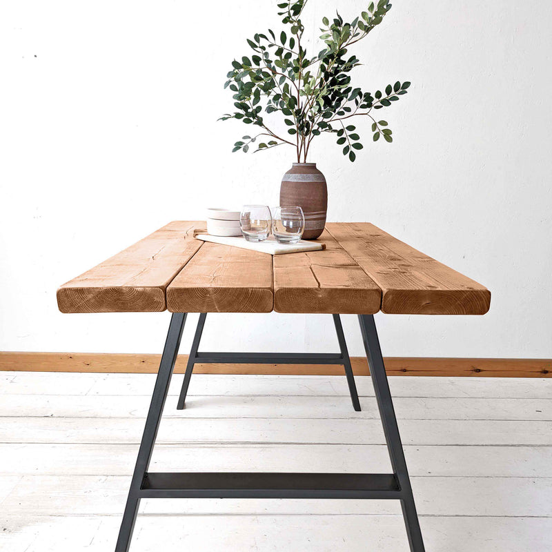 Rustic Kitchen Table | A-Frame